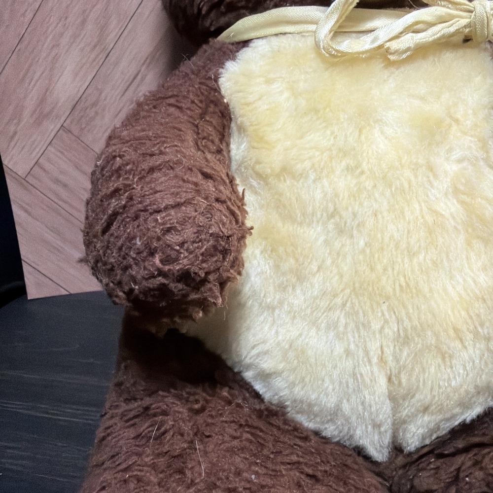 Vintage Happiness Aid Stuffed Teddy Bear, Plush, Well Made Toy Brand , 19"Tall - Picture 4 of 10